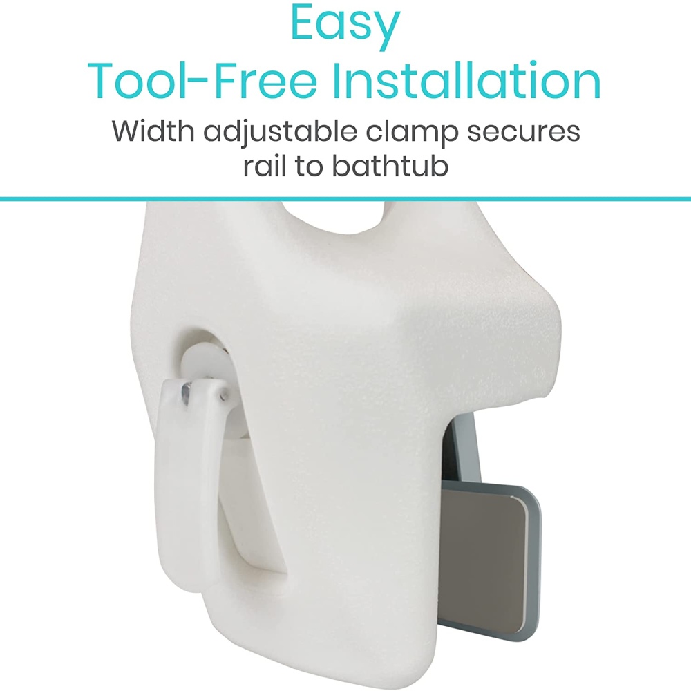 Bath Grab Rails | Bathroom Grab Bars | Bath Grab Rail: image 4